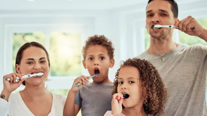 Image about toothbrushing & oral hygiene coaching